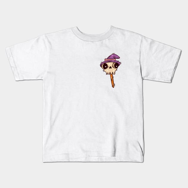 Halloween Kids T-Shirt by Liseevna